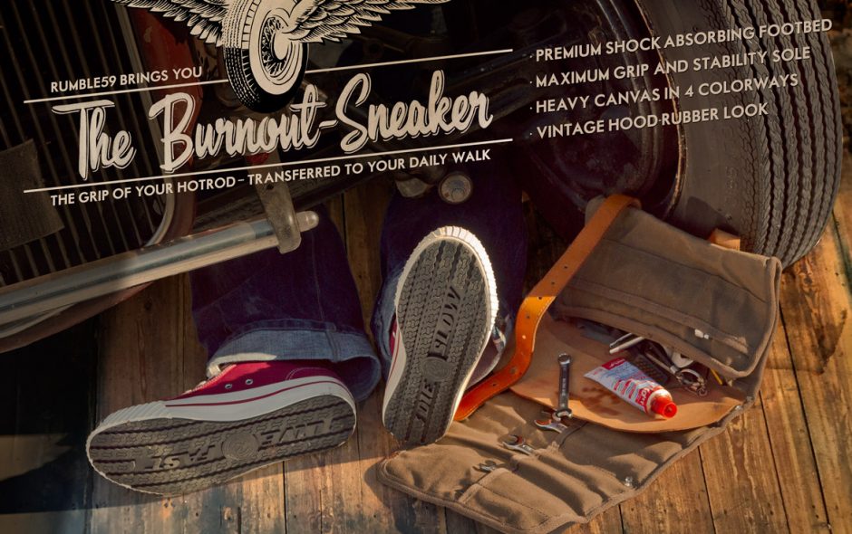 OUT NOW: The Rumble59 Burnout-Sneaker